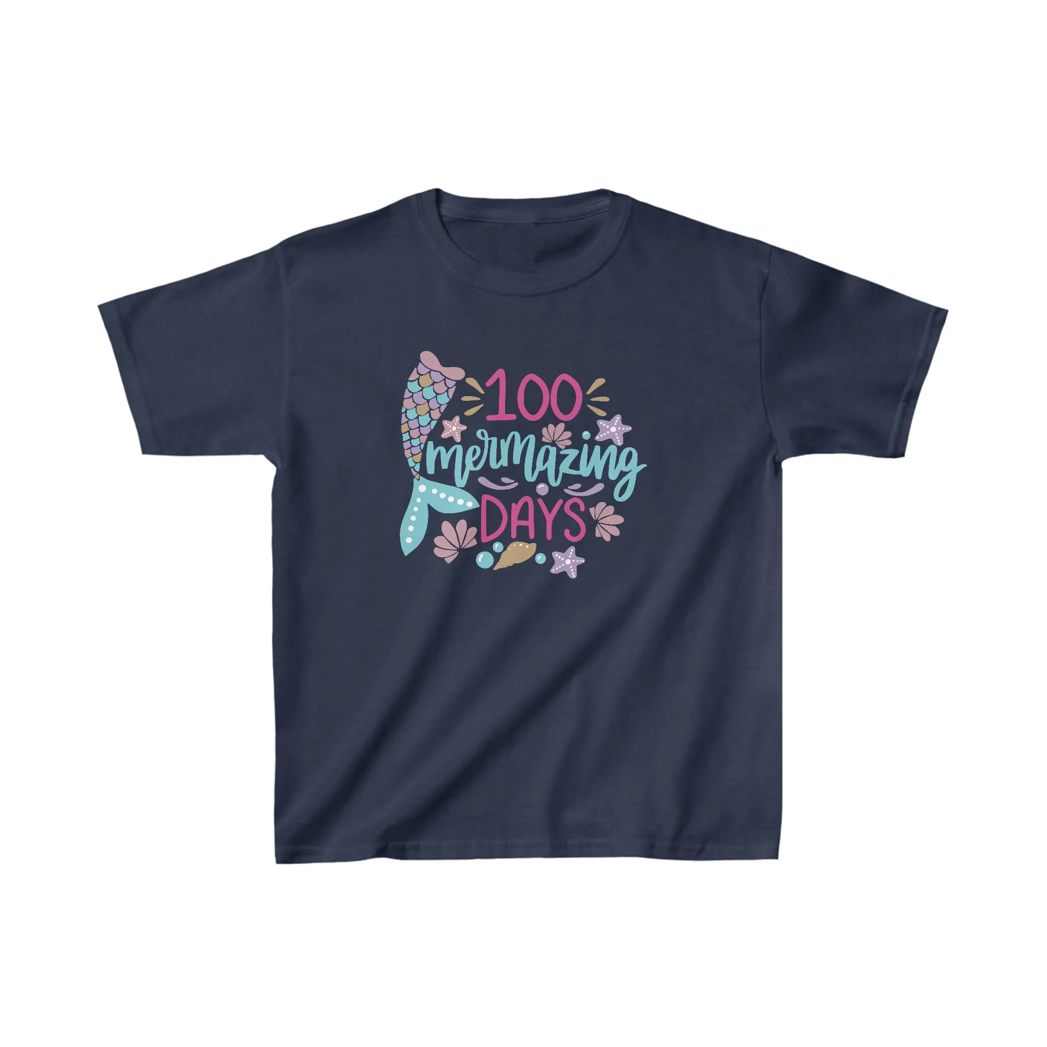 100 Mermazing Days of School Mermaid T-Shirt, Youth, School Spirit