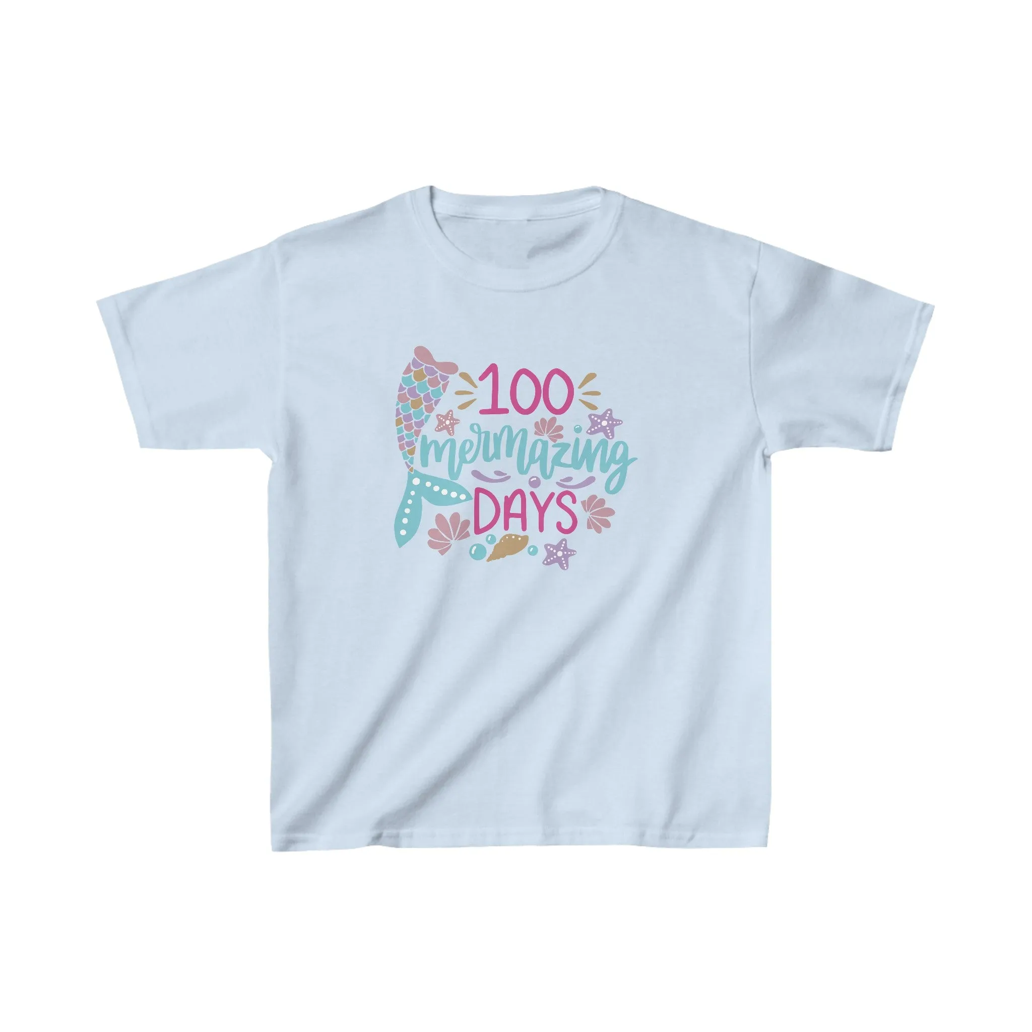 100 Mermazing Days of School Mermaid T-Shirt, Youth, School Spirit