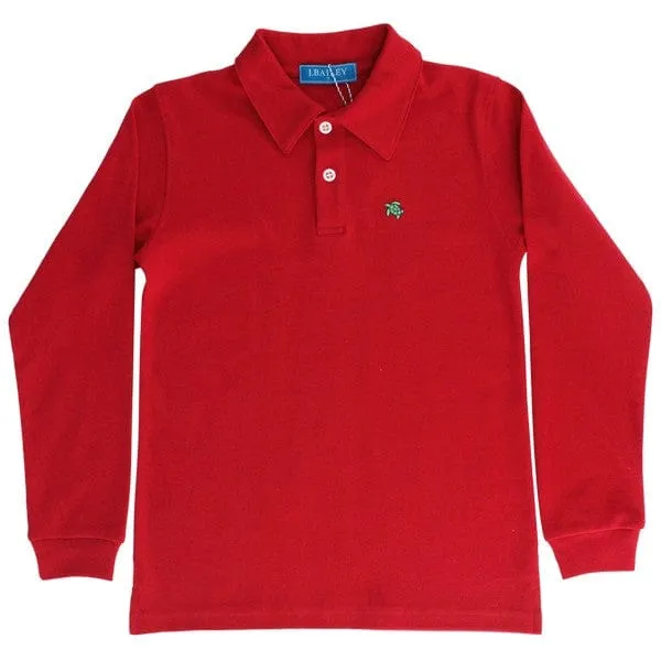 Bailey Boys J. Bailey Long Sleeve Polo