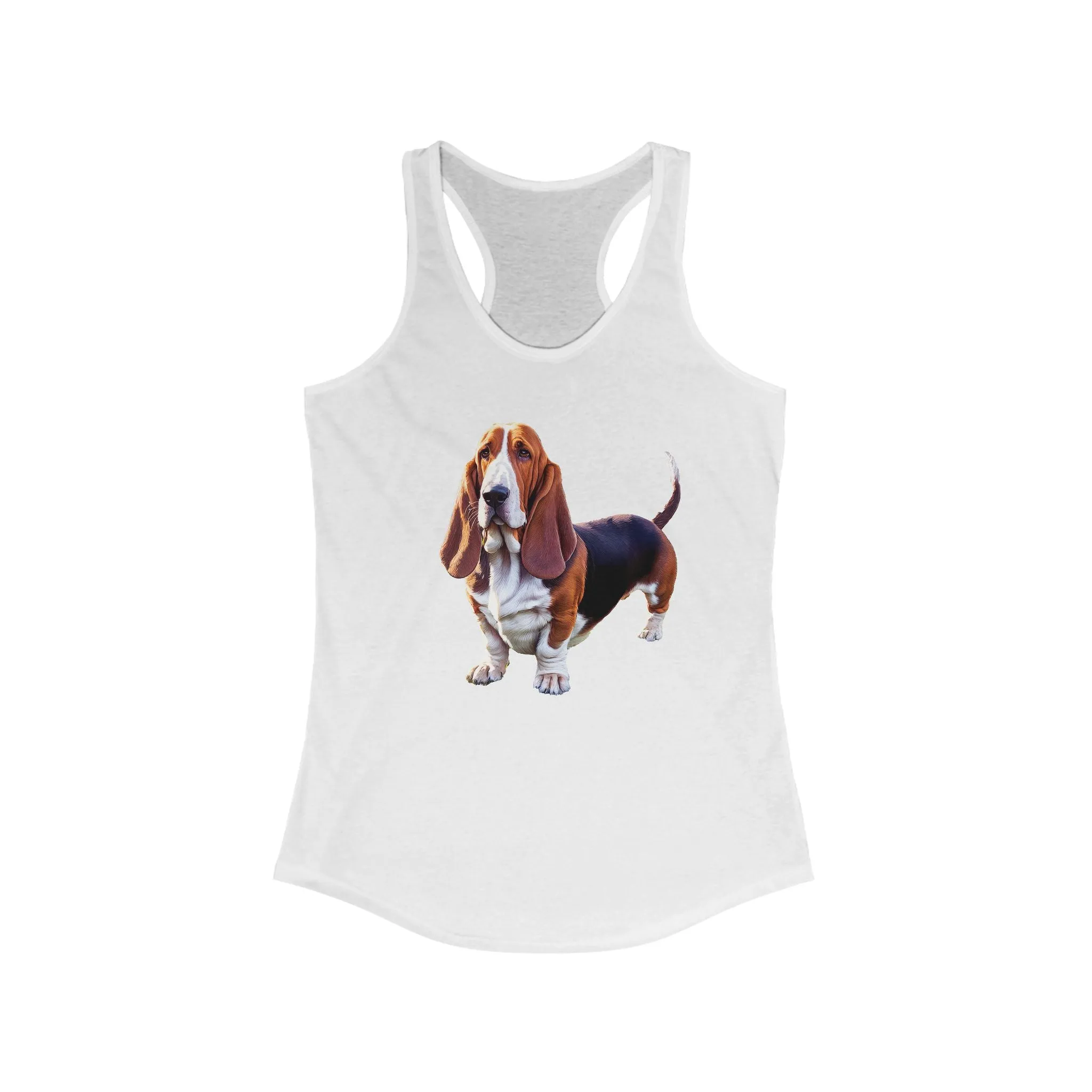 Basset Hound  --  Women's Classic Racerback Tank