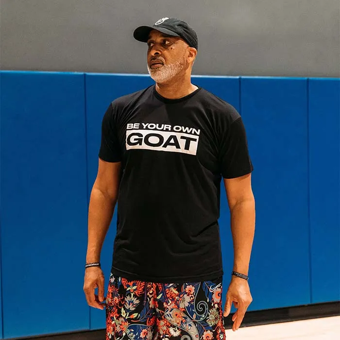 BE YOUR OWN GOAT Bold TShirt | Black