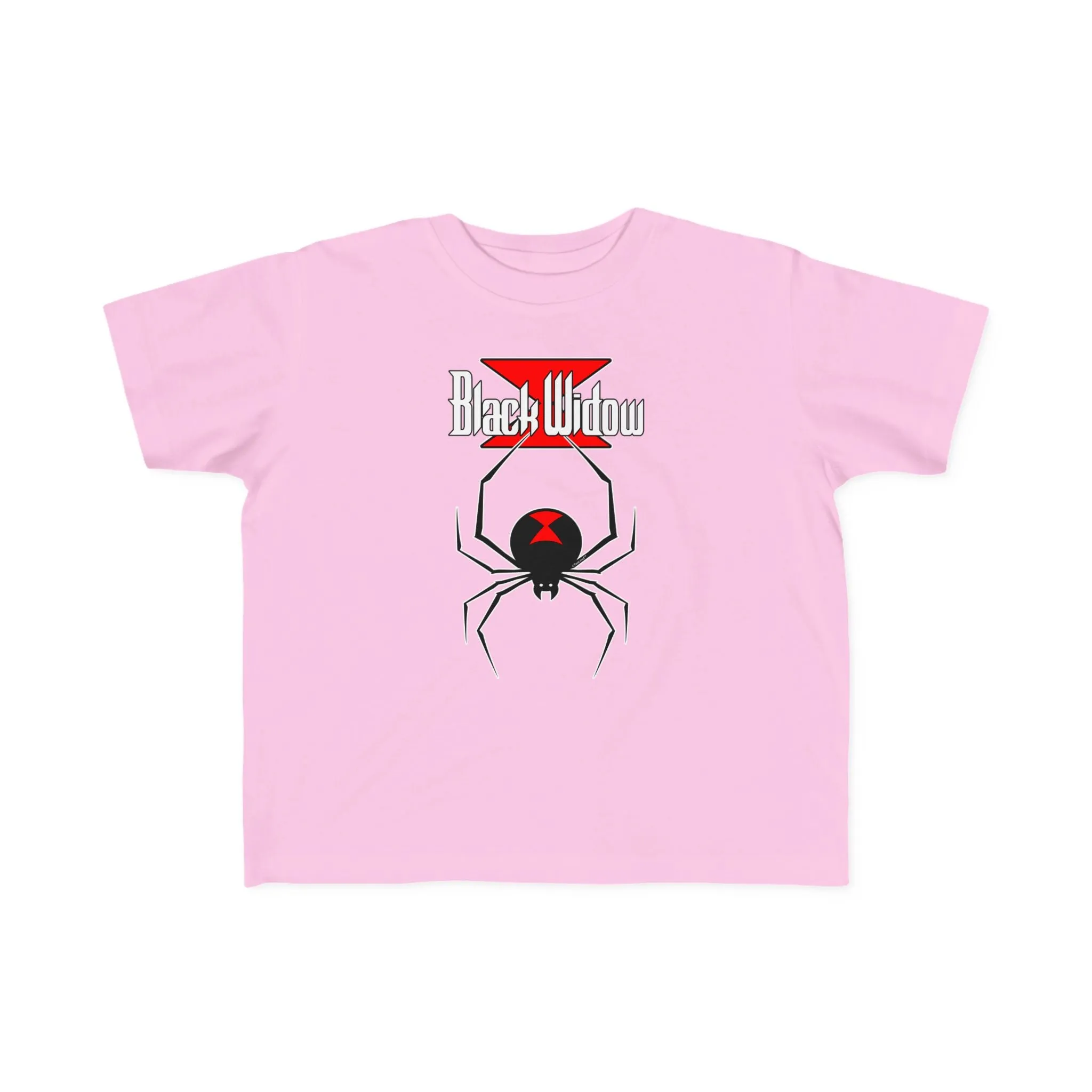 Black Widow Spider Design - Logo Toddler T-Shirt By TOOLOUD