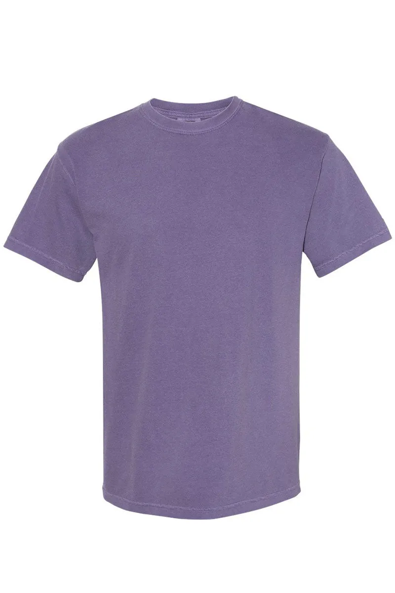 Bow Clemson Check Comfort Colors Adult Ring-Spun Cotton Tee