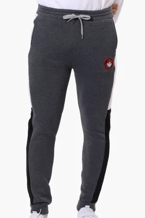 Canada Weather Gear Side Stripe Tie Waist Joggers - Grey