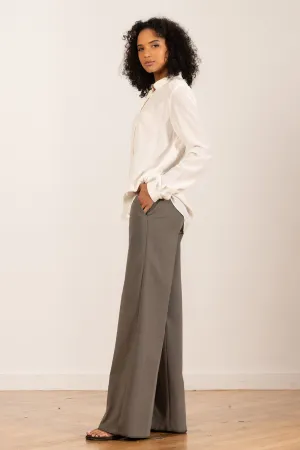 CARLA Cotton Olive Green