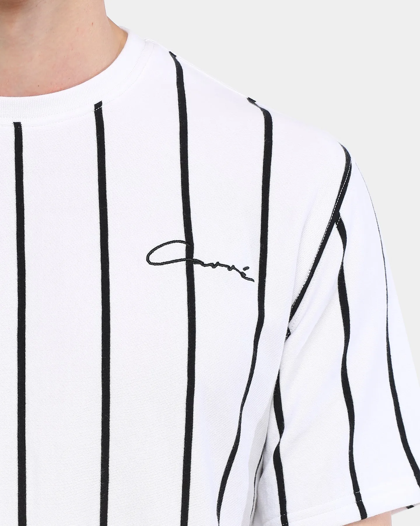 Carré Bande Practice Droptail Tee White