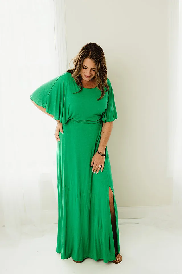 Dolman Slit Maxi