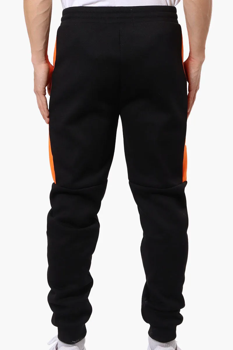 Essentials Super Triple Goose Side Stripe Tie Waist Joggers - Black