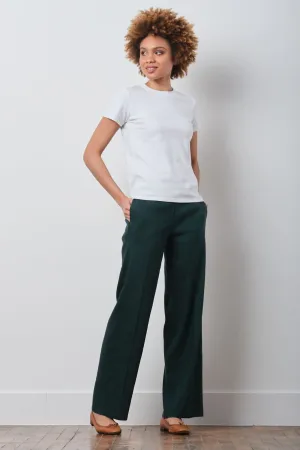 GEORGES Linen Teal