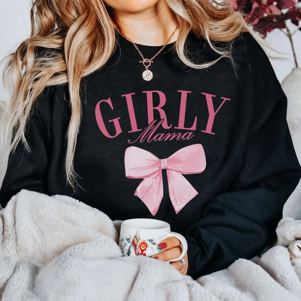 Girly Mama Wholesale Crew Sweatshirt