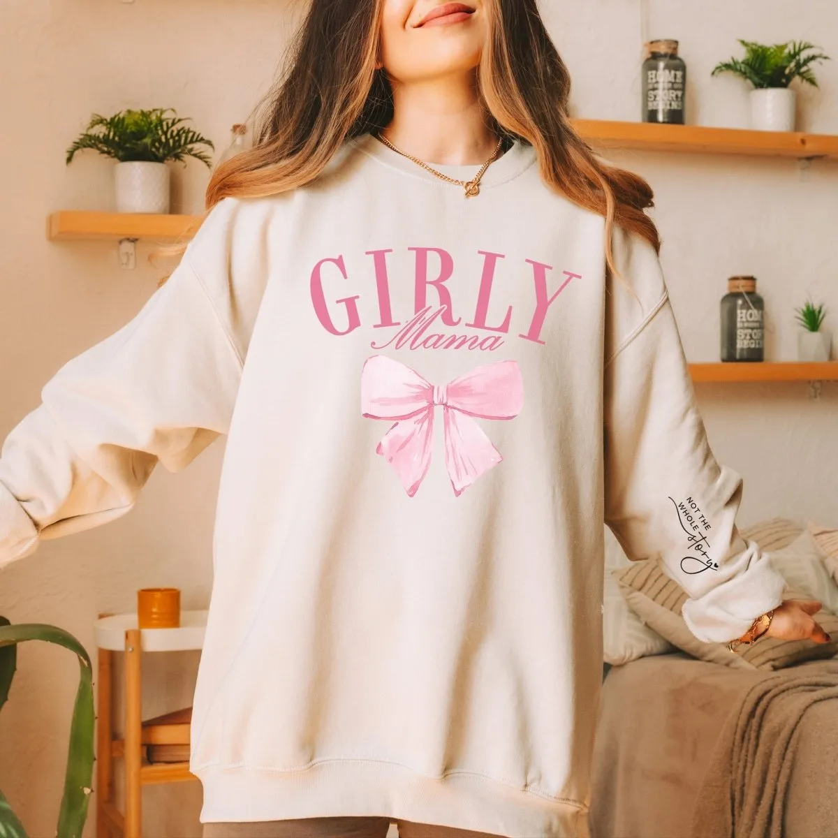 Girly Mama Wholesale Crew Sweatshirt