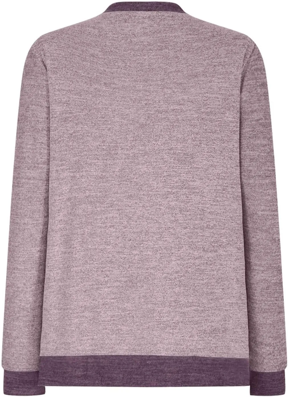 Hvyesh Oversized Sweatshirt Women Crewneck Sweatshirts Tunic Pullover Crew Neck Womens Sweaters Trending Clothes 2025 Fall