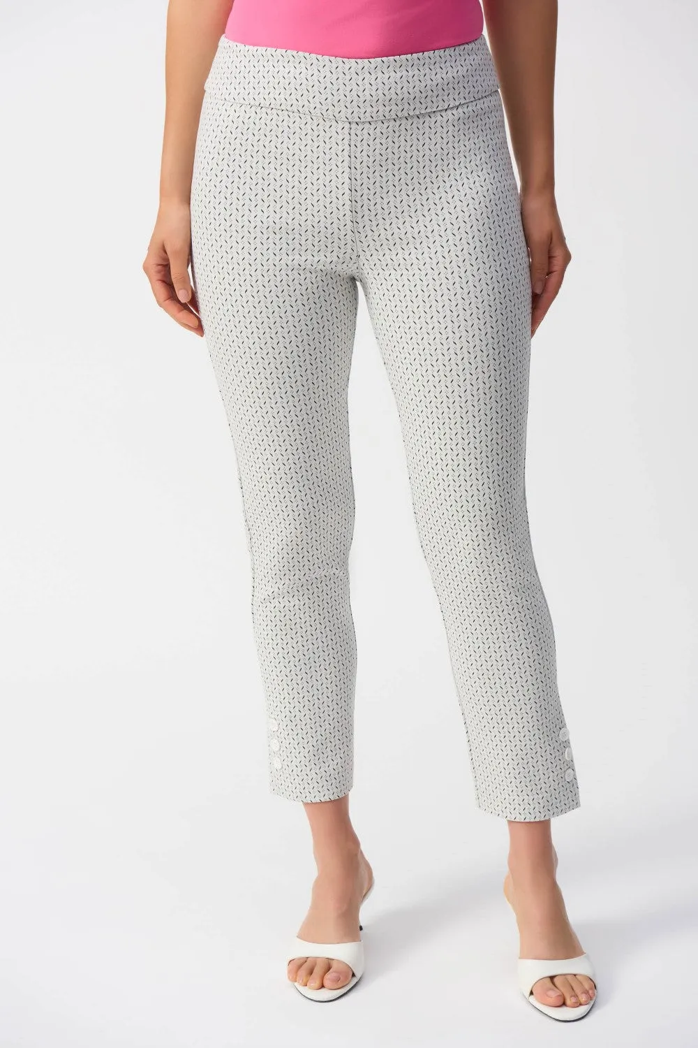 Joseph Ribkoff Pant 251281 White/Black