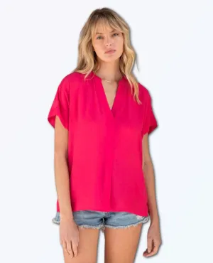 Look Back Cuffed Tee Watermelon