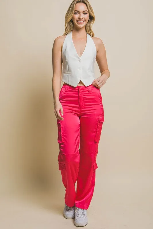 Love Tree V-neck Sleeveless Vest