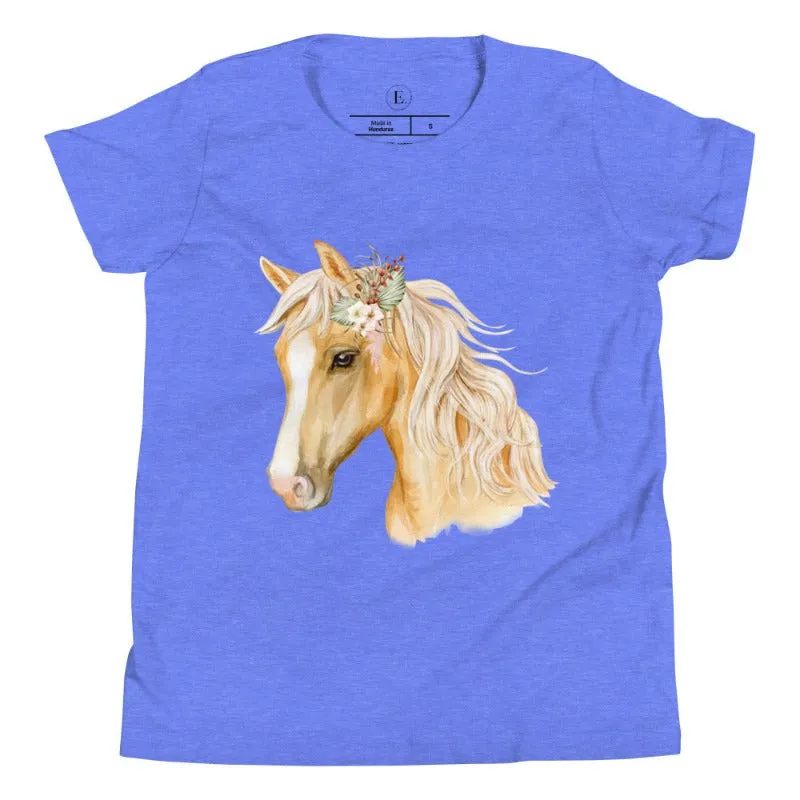 Majestic Horse Youth Short Sleeve T-Shirt