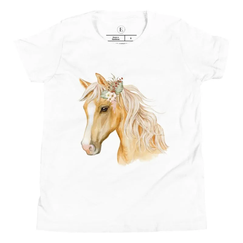 Majestic Horse Youth Short Sleeve T-Shirt