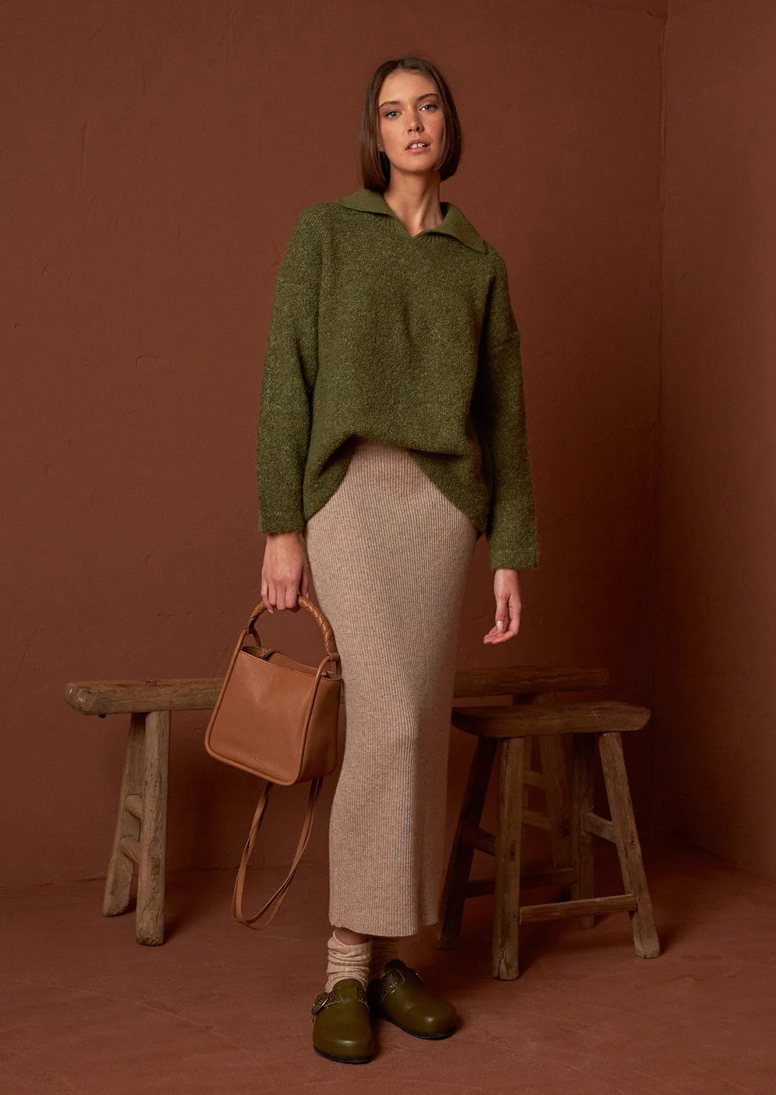 Milo Contrast Knit Sweater