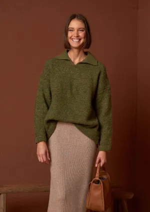 Milo Contrast Knit Sweater