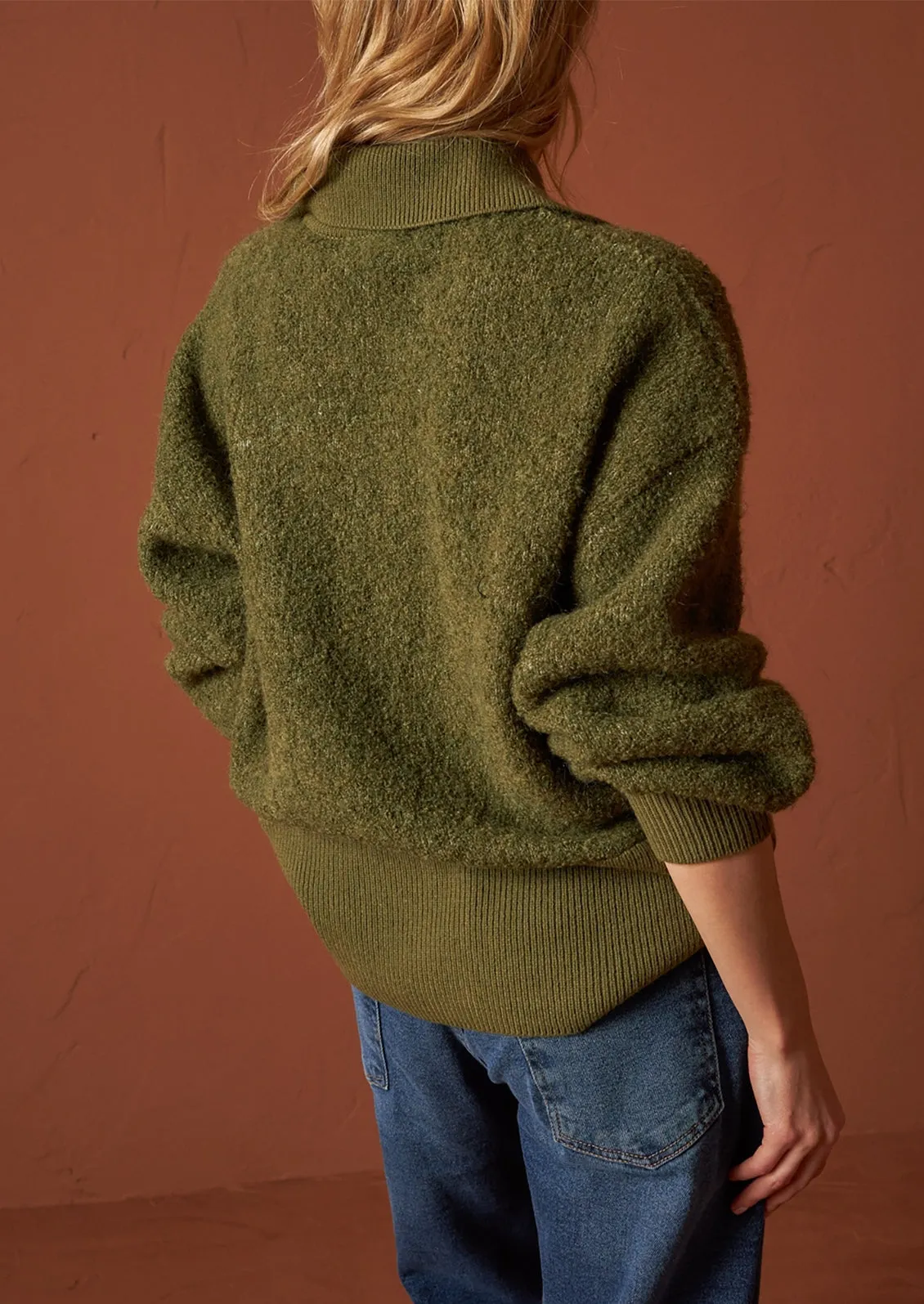 Milo Contrast Knit Sweater