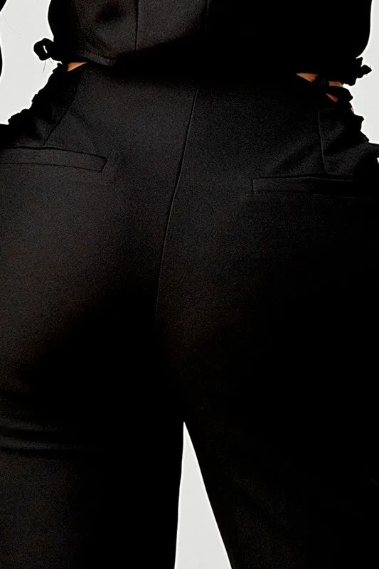 ON BUSINESS CASUAL BLAZER AND PANTS SET