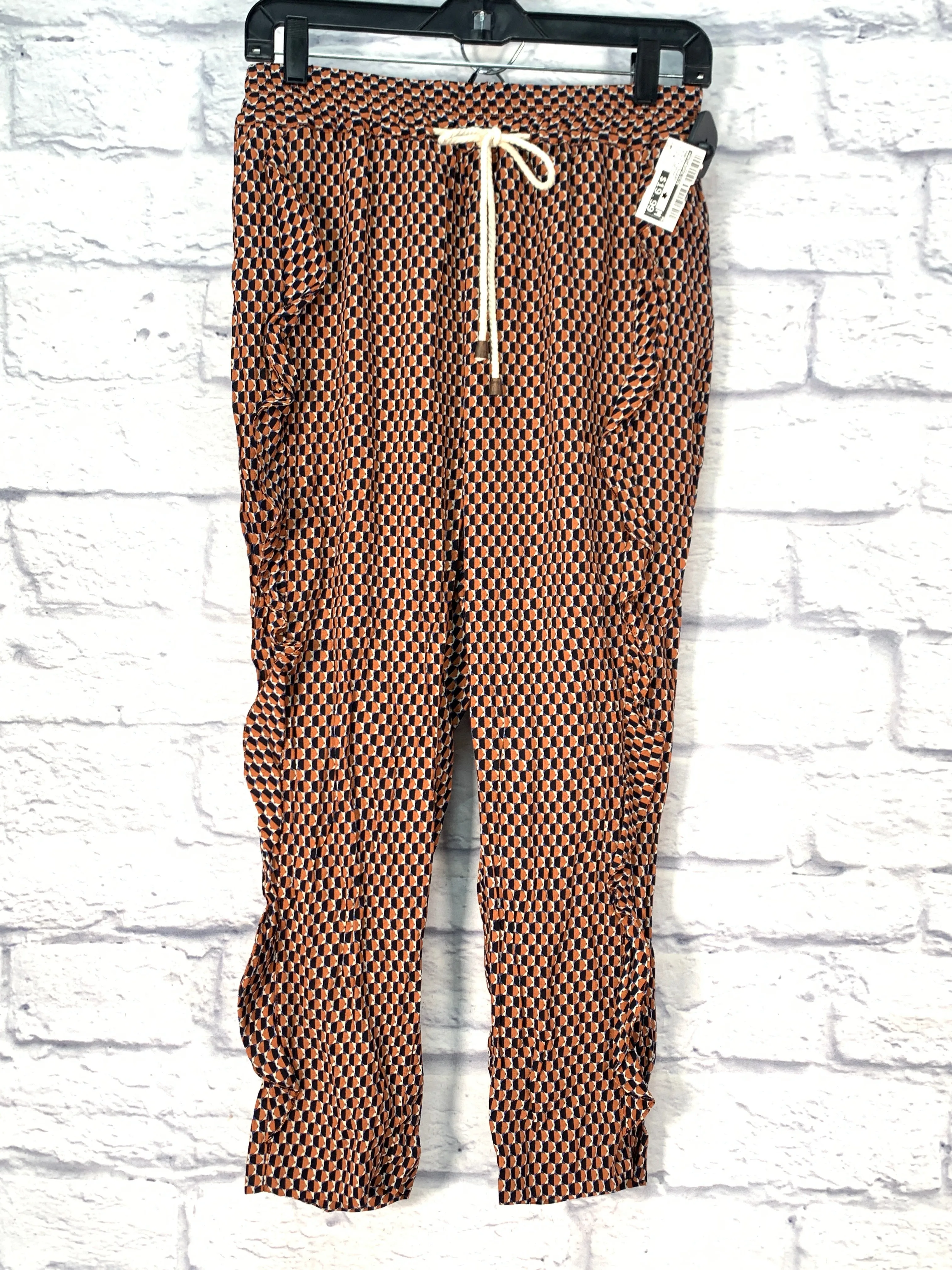 Pants Joggers By Anthropologie In Black & Brown, Size: 4