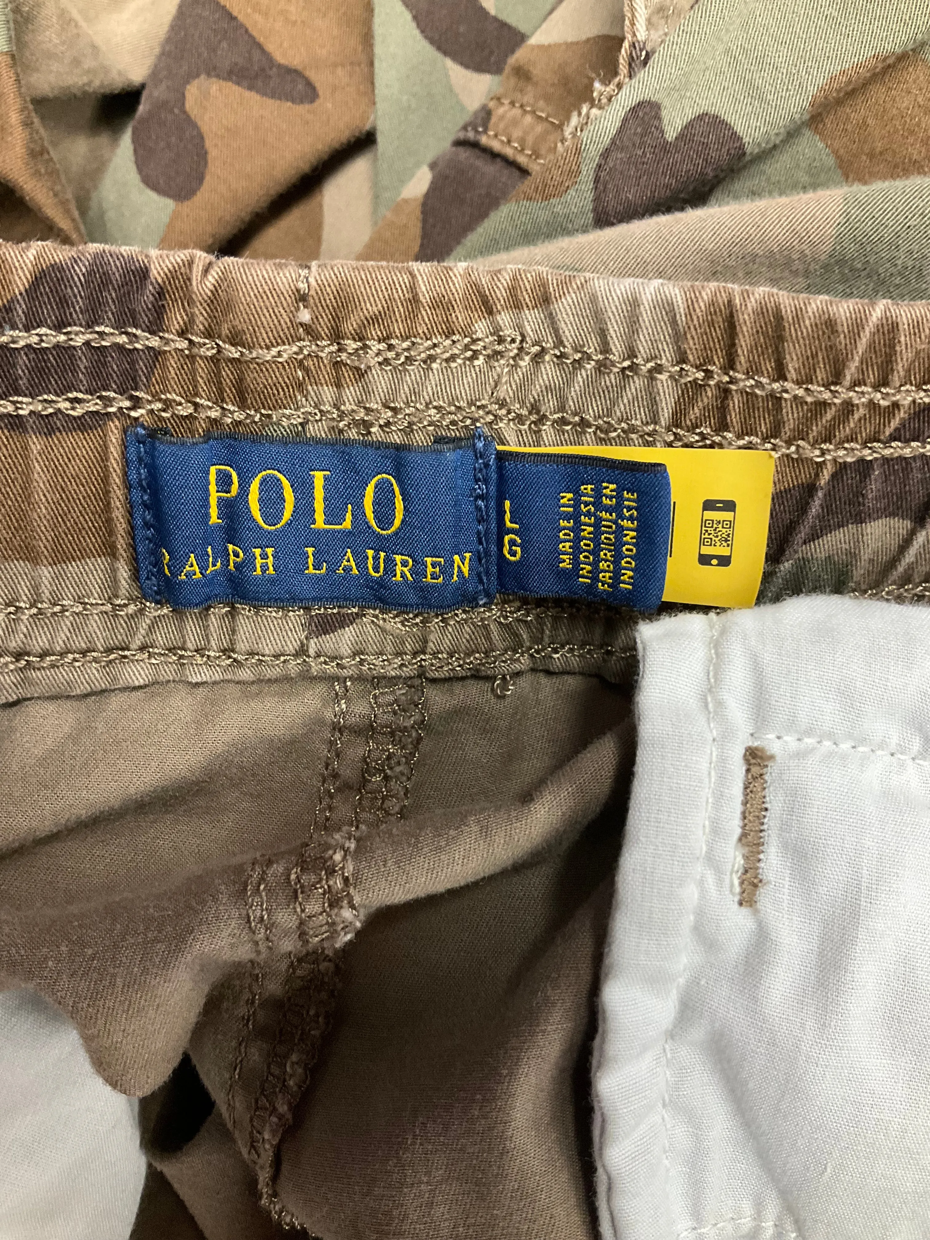 Pants Joggers By Polo Ralph Lauren In Camouflage Print, Size: 12