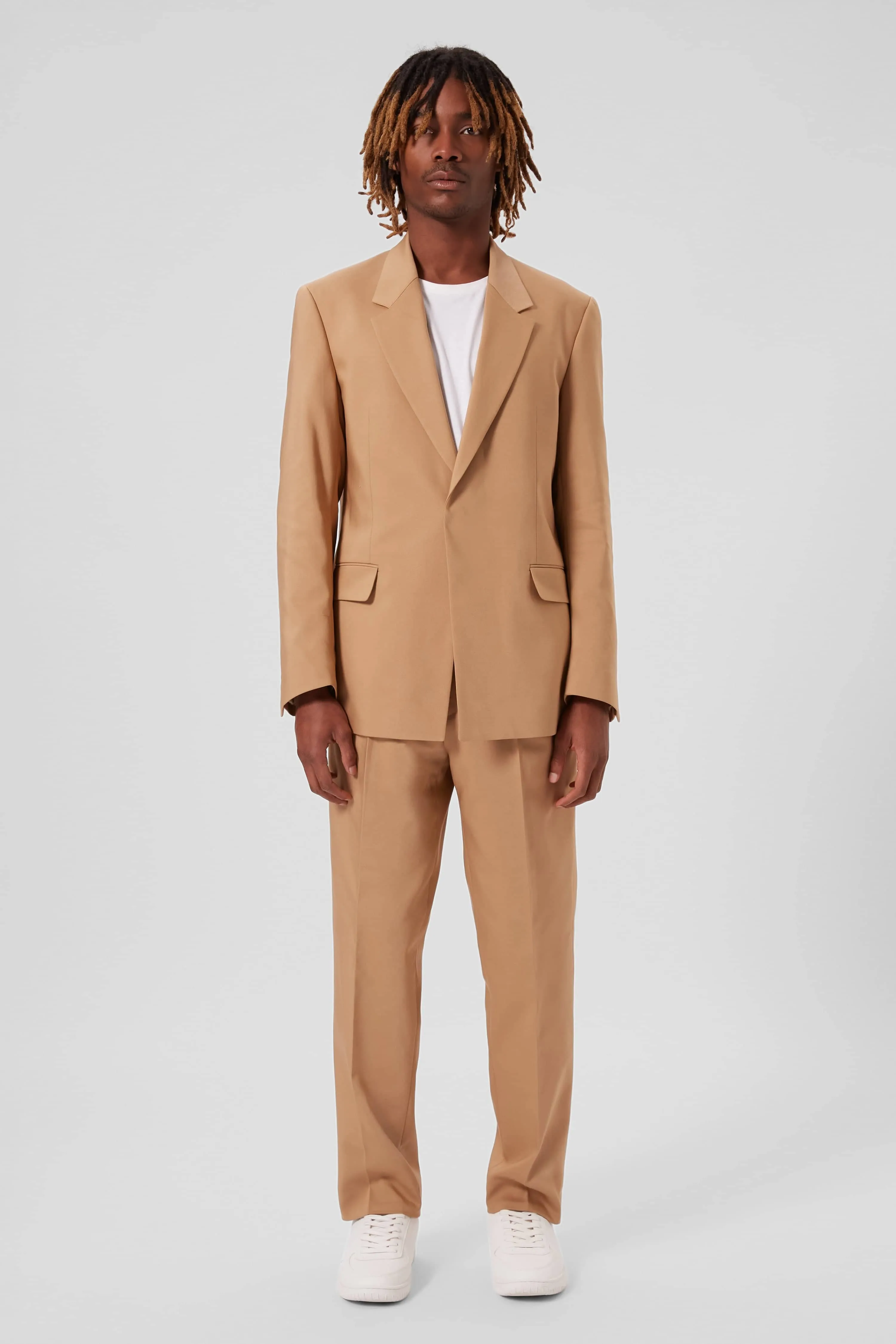 Pierre Oversized Brown Cotton Jacket - ARCHIVE