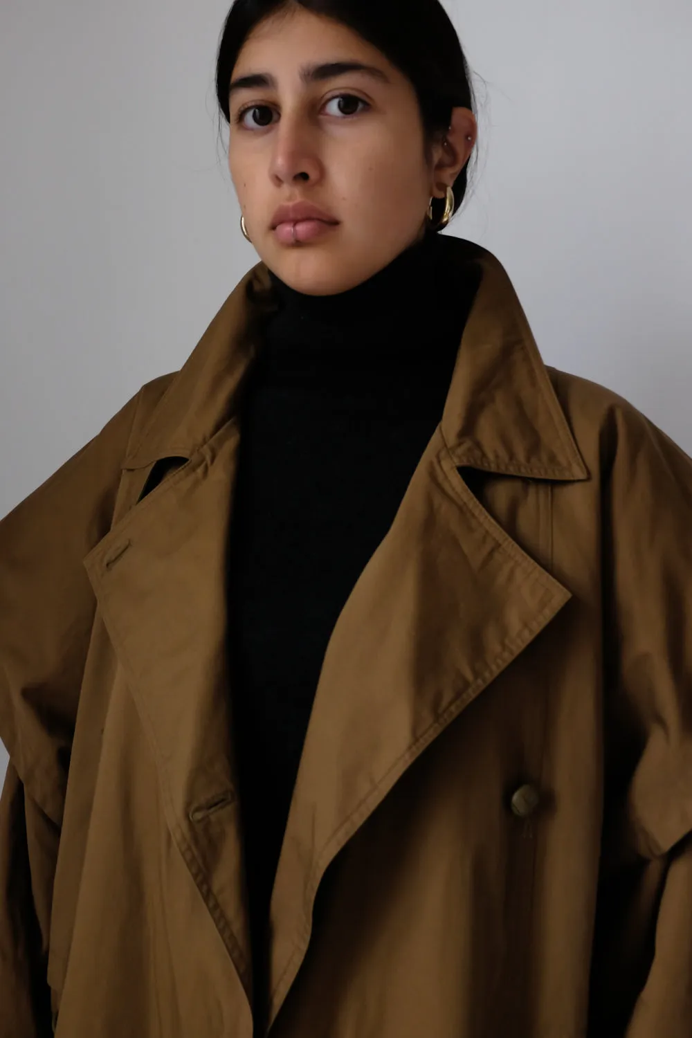 PURE CASHMERE SILK ANTHRACITE TURTLE SWEATER
