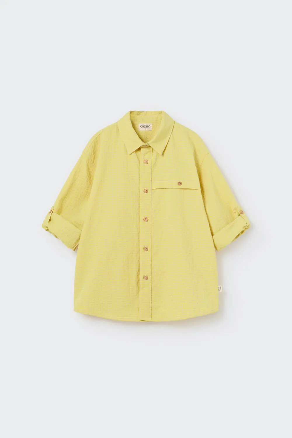 RECYCLED GINGHAM SHIRT - AITOR