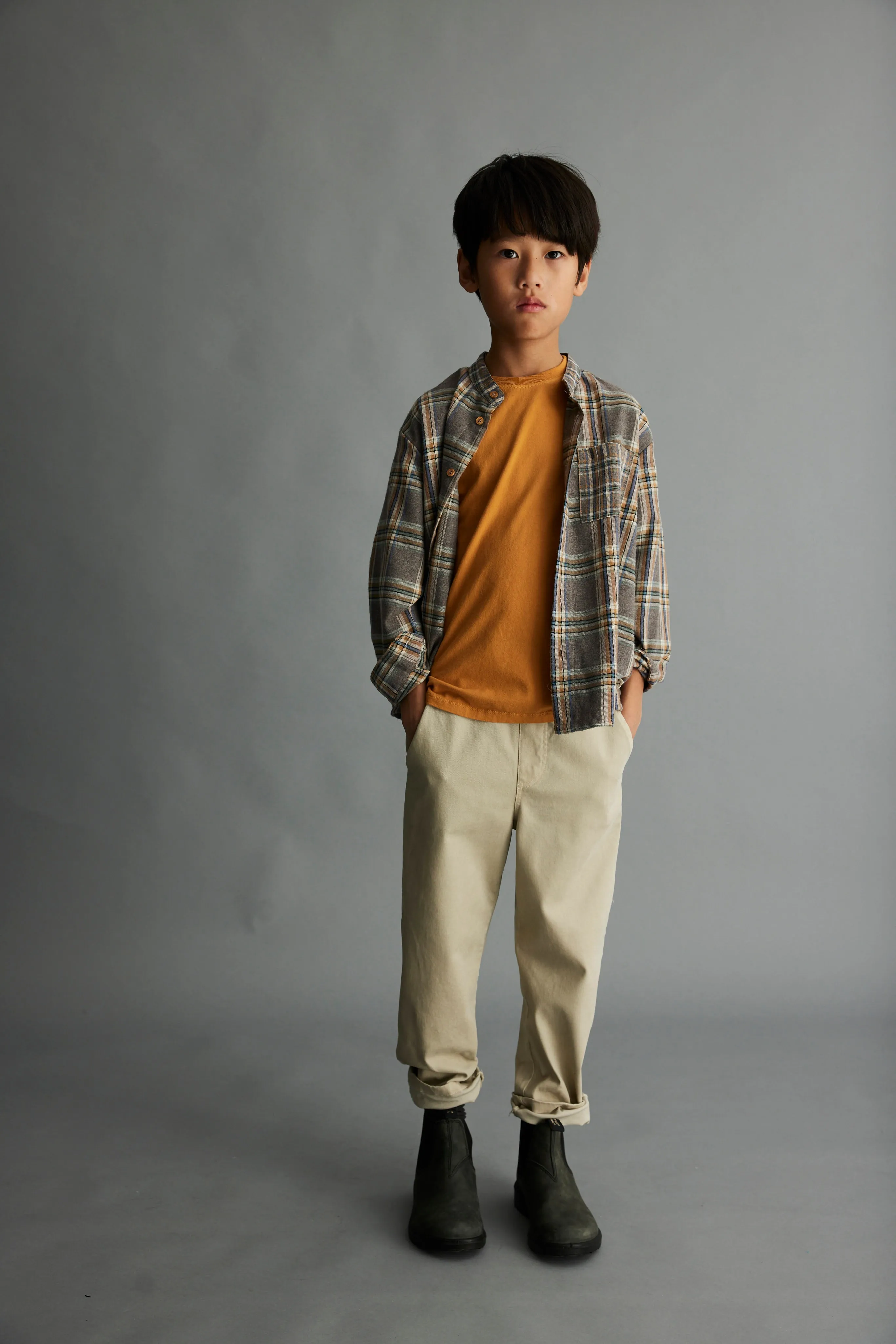 RECYCLED PLAID SHIRT