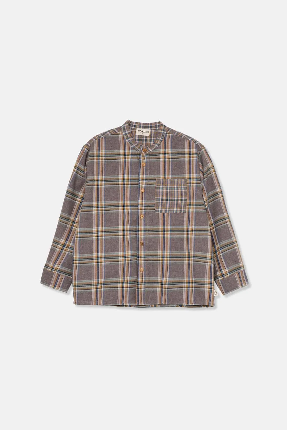 RECYCLED PLAID SHIRT