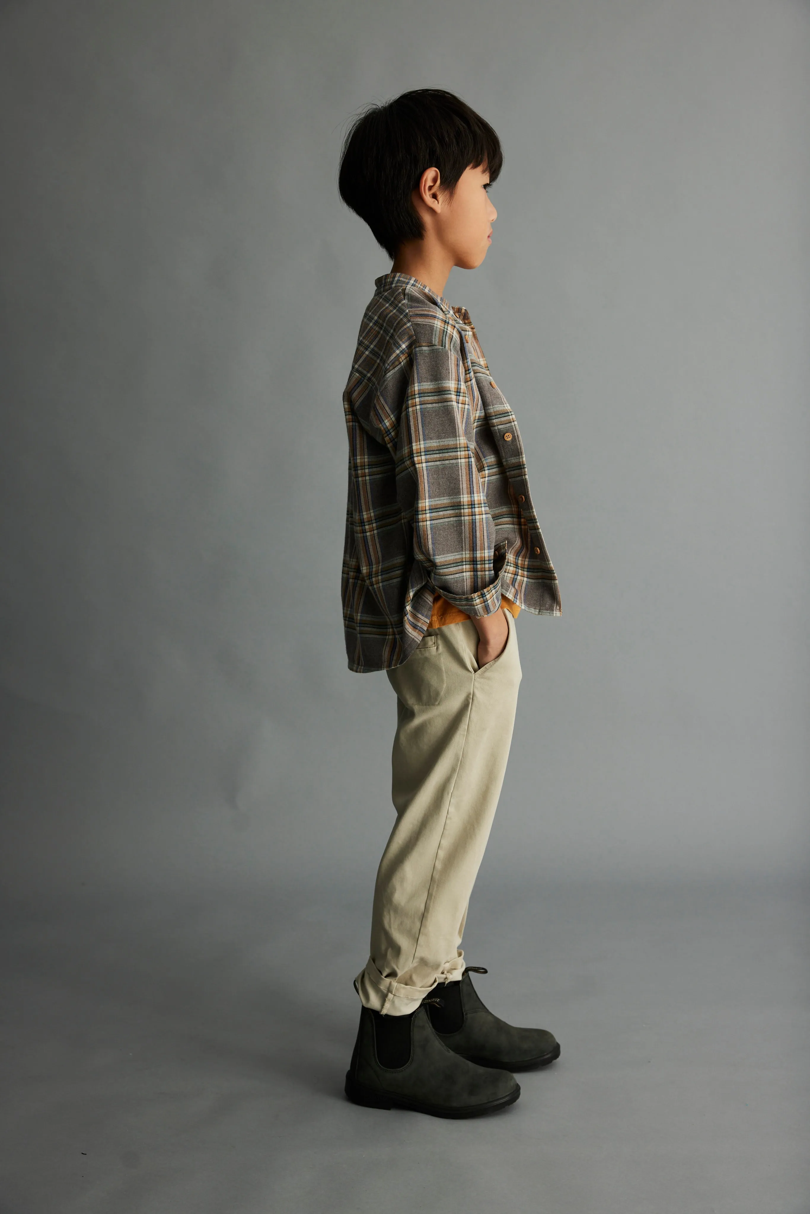 RECYCLED PLAID SHIRT