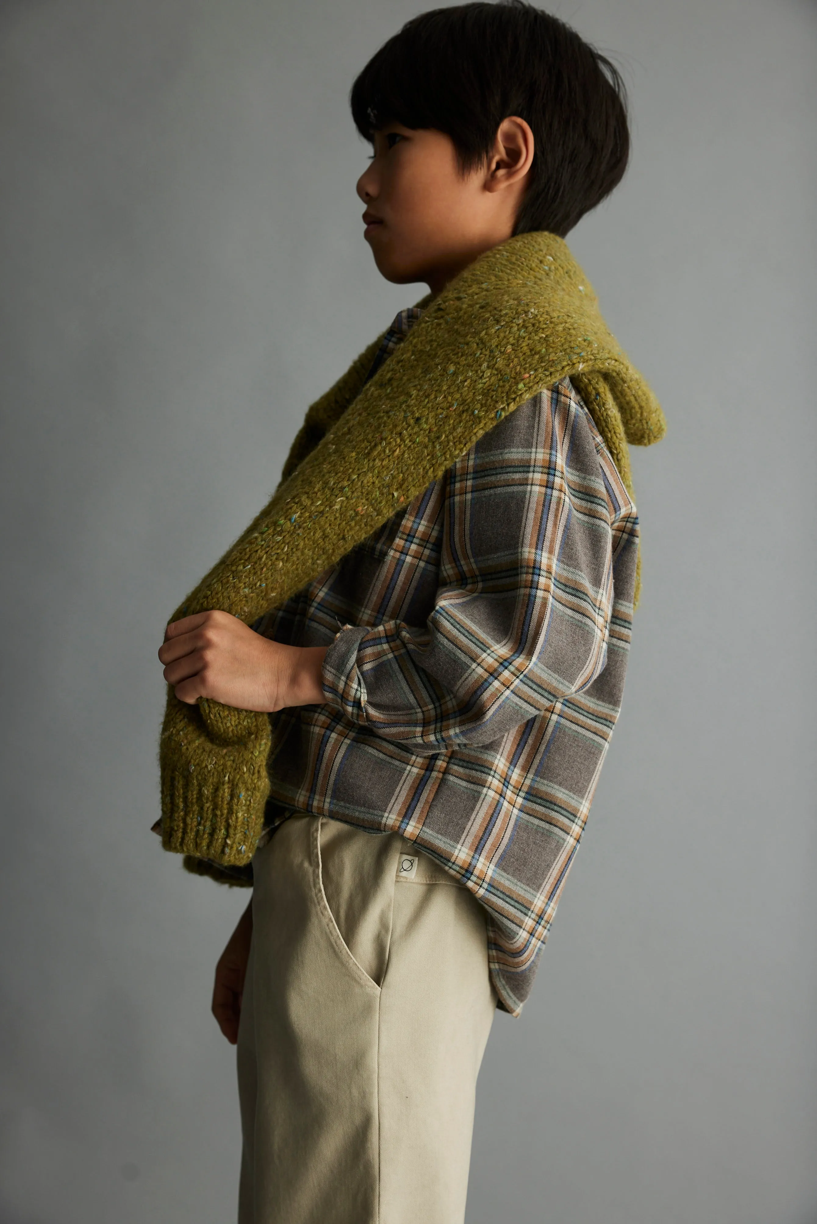 RECYCLED PLAID SHIRT