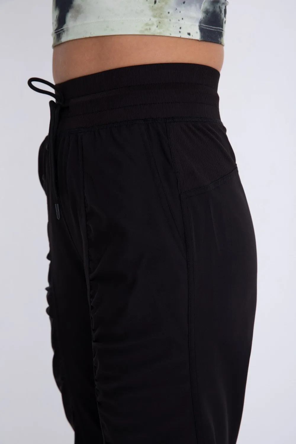 Ruched Front Active Joggers