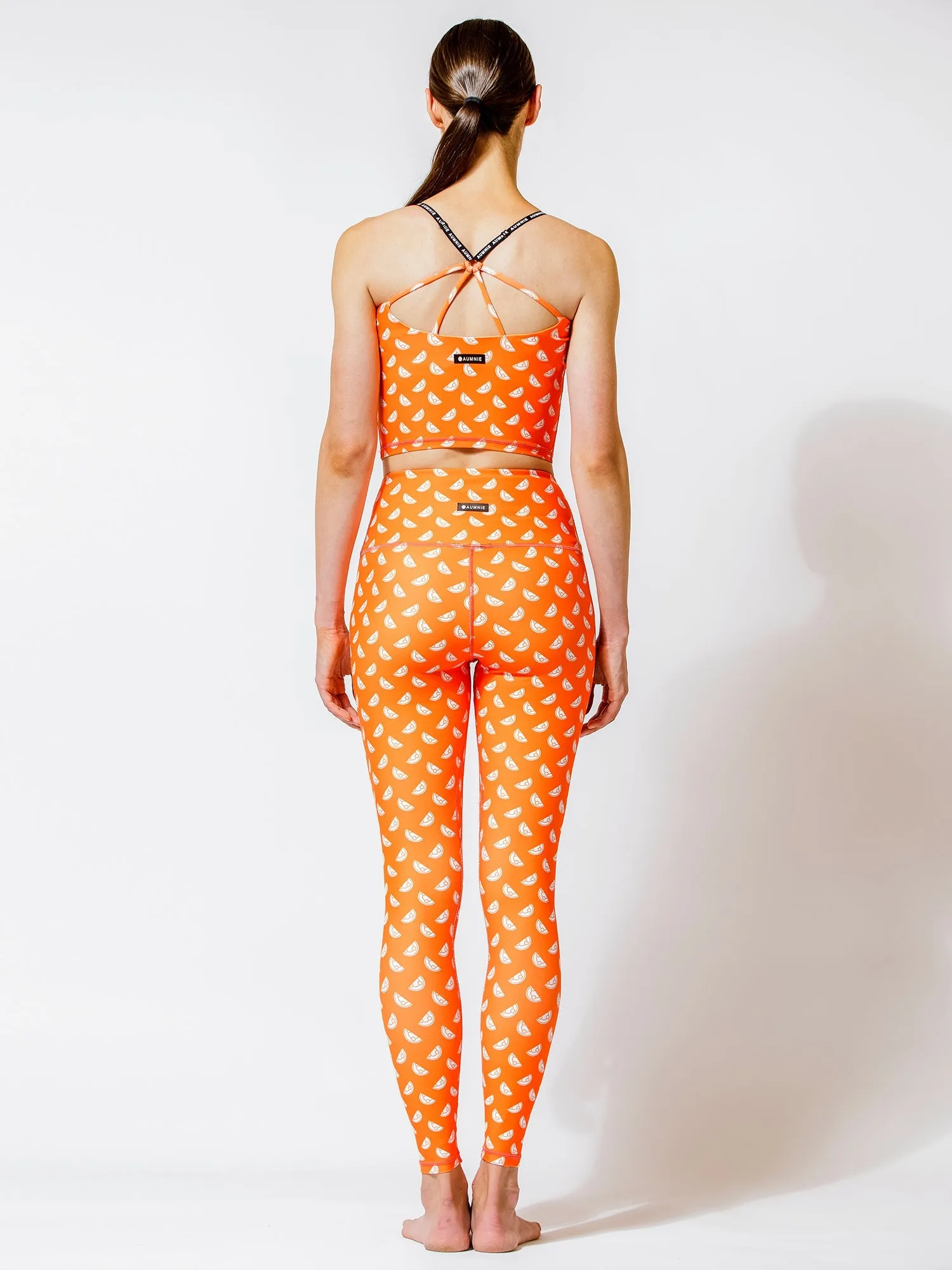 SEAMLESS IMAGE PANTS, ORANGE GALILEO