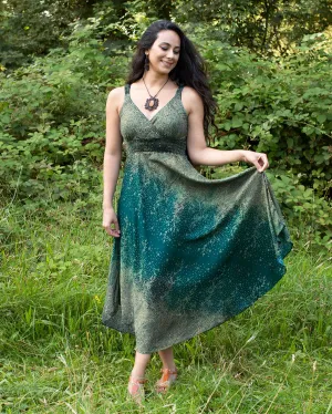 Shanti Bohemian Dress Turquoise