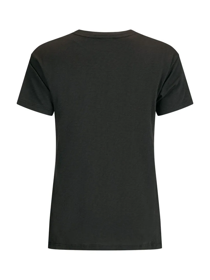 Spell - Wonderland Biker Tee - Charcoal
