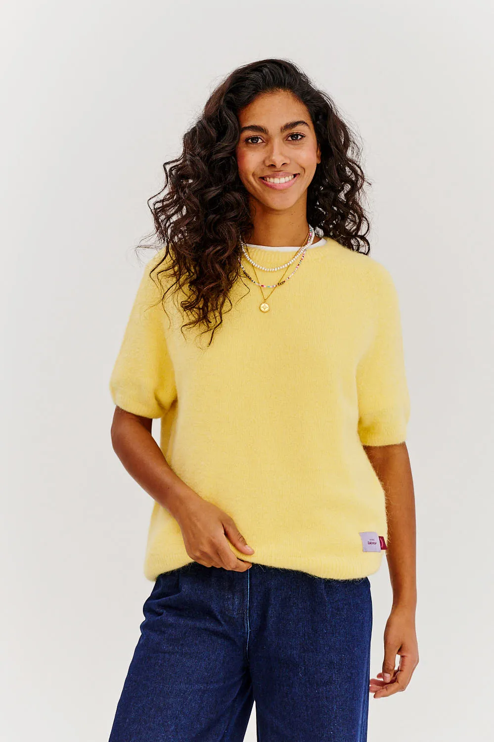 Sunshine short sleeve sweater