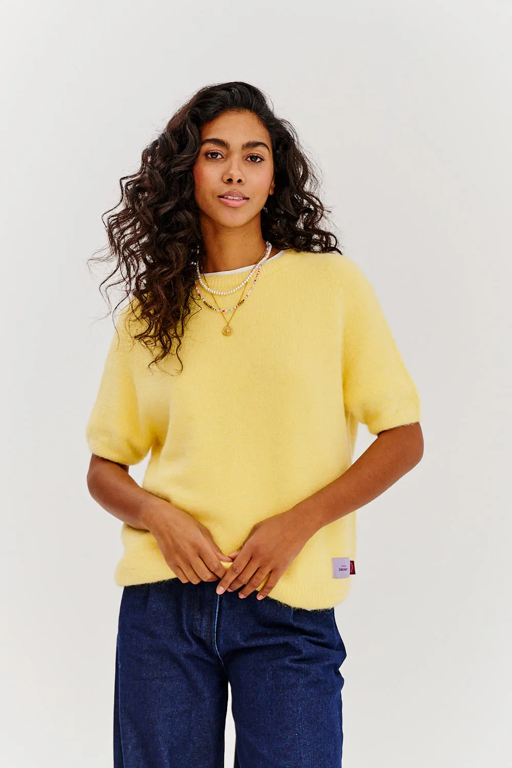 Sunshine short sleeve sweater