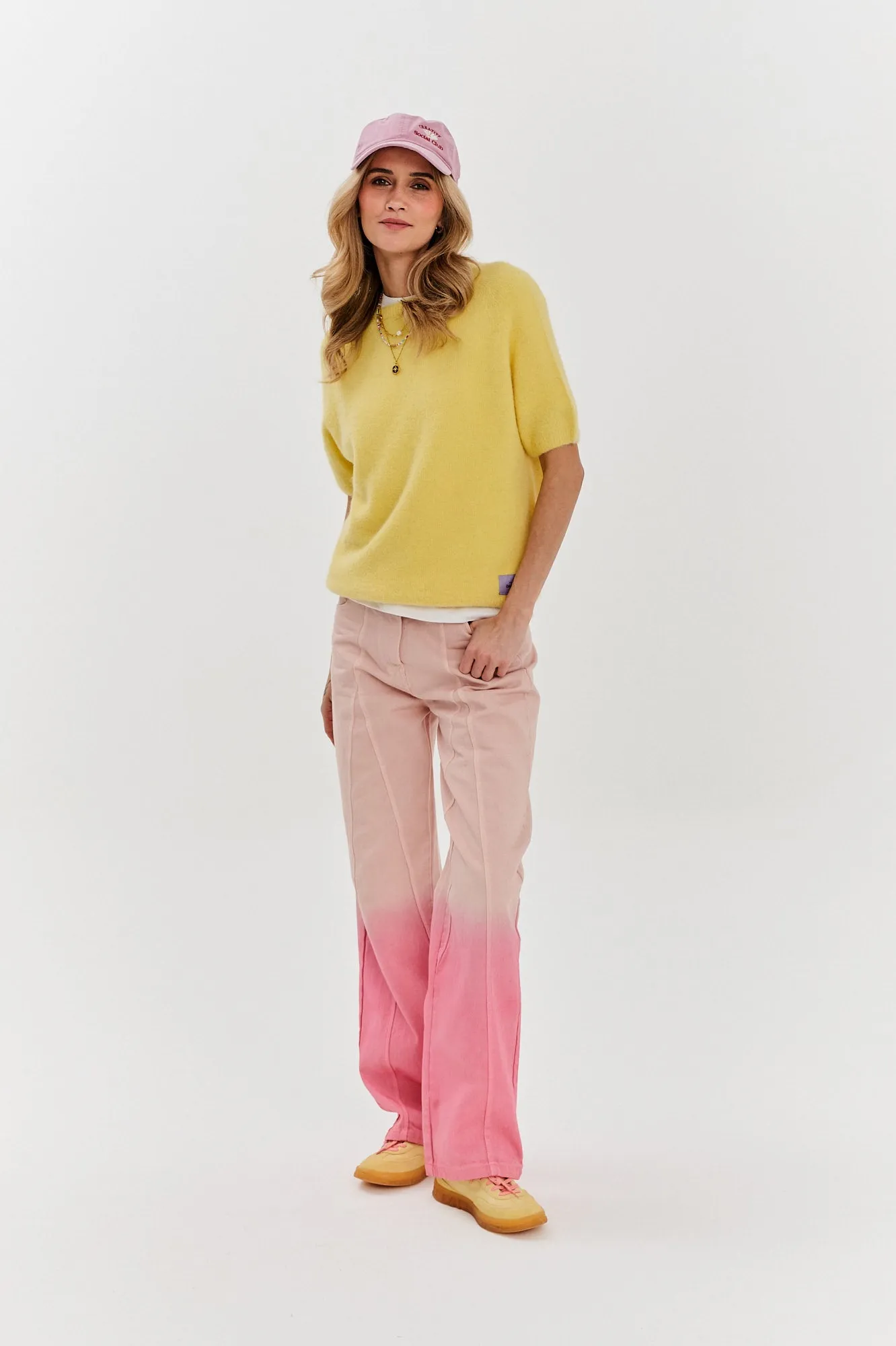 Sunshine short sleeve sweater