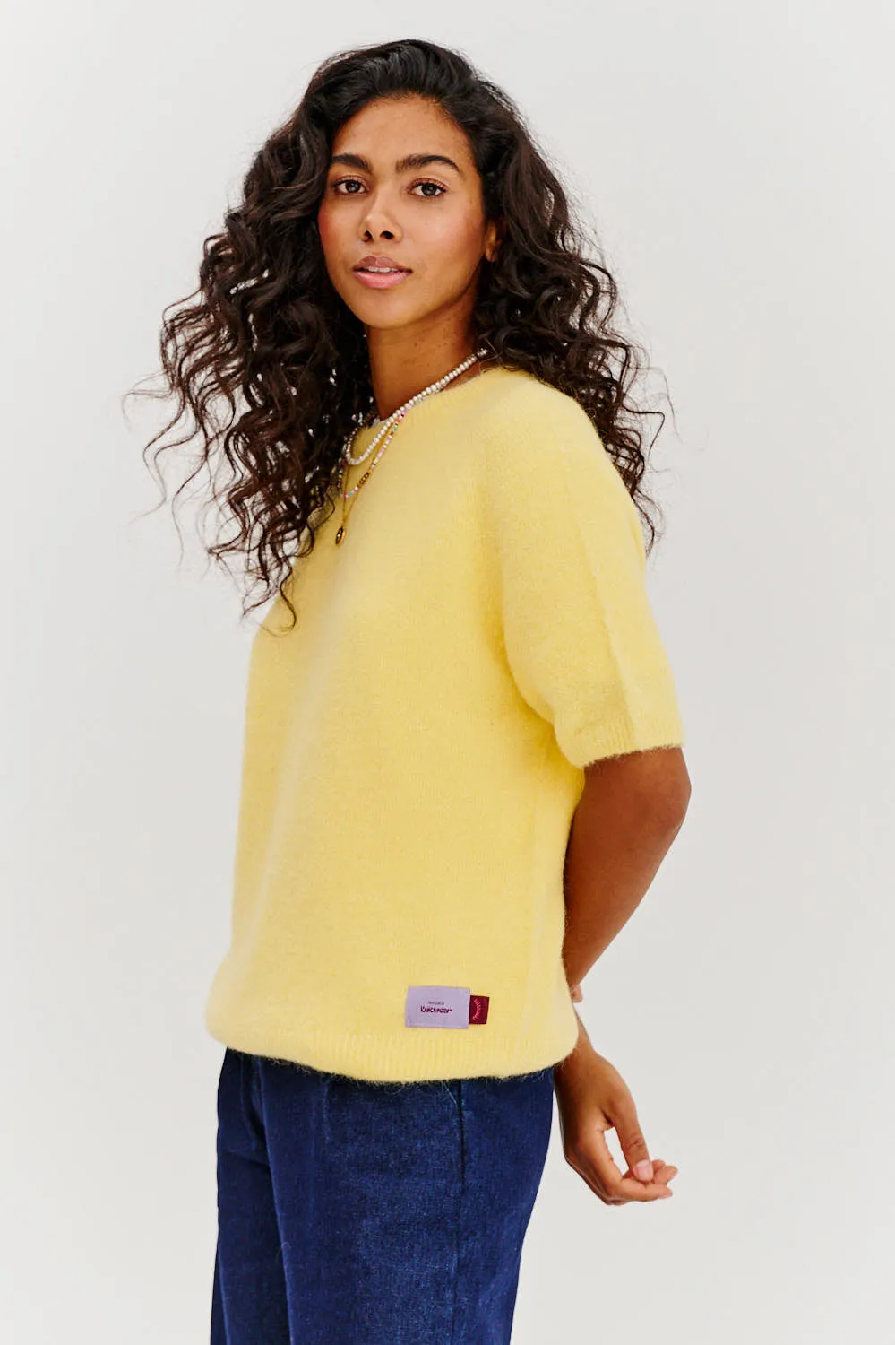 Sunshine short sleeve sweater