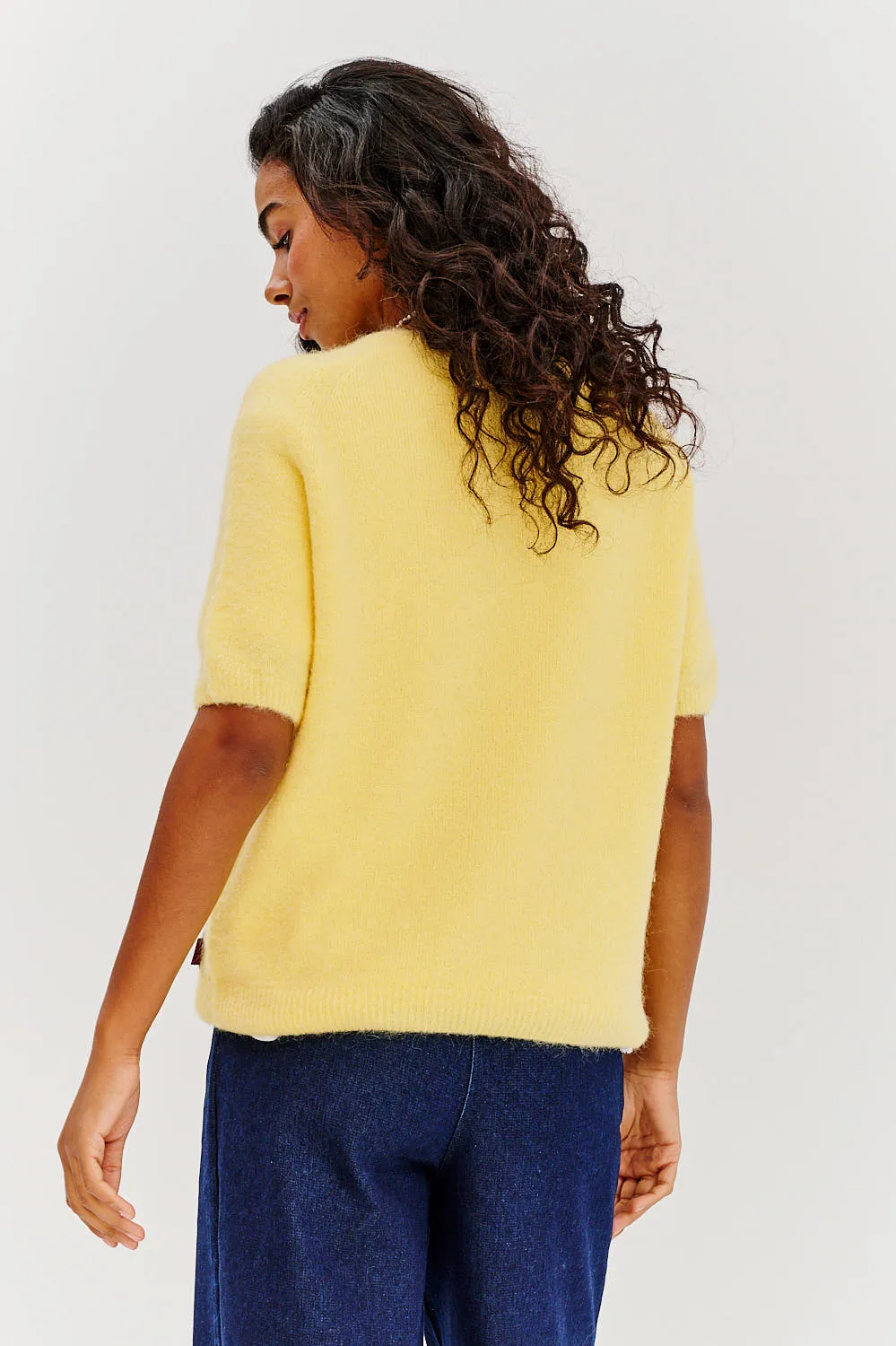 Sunshine short sleeve sweater