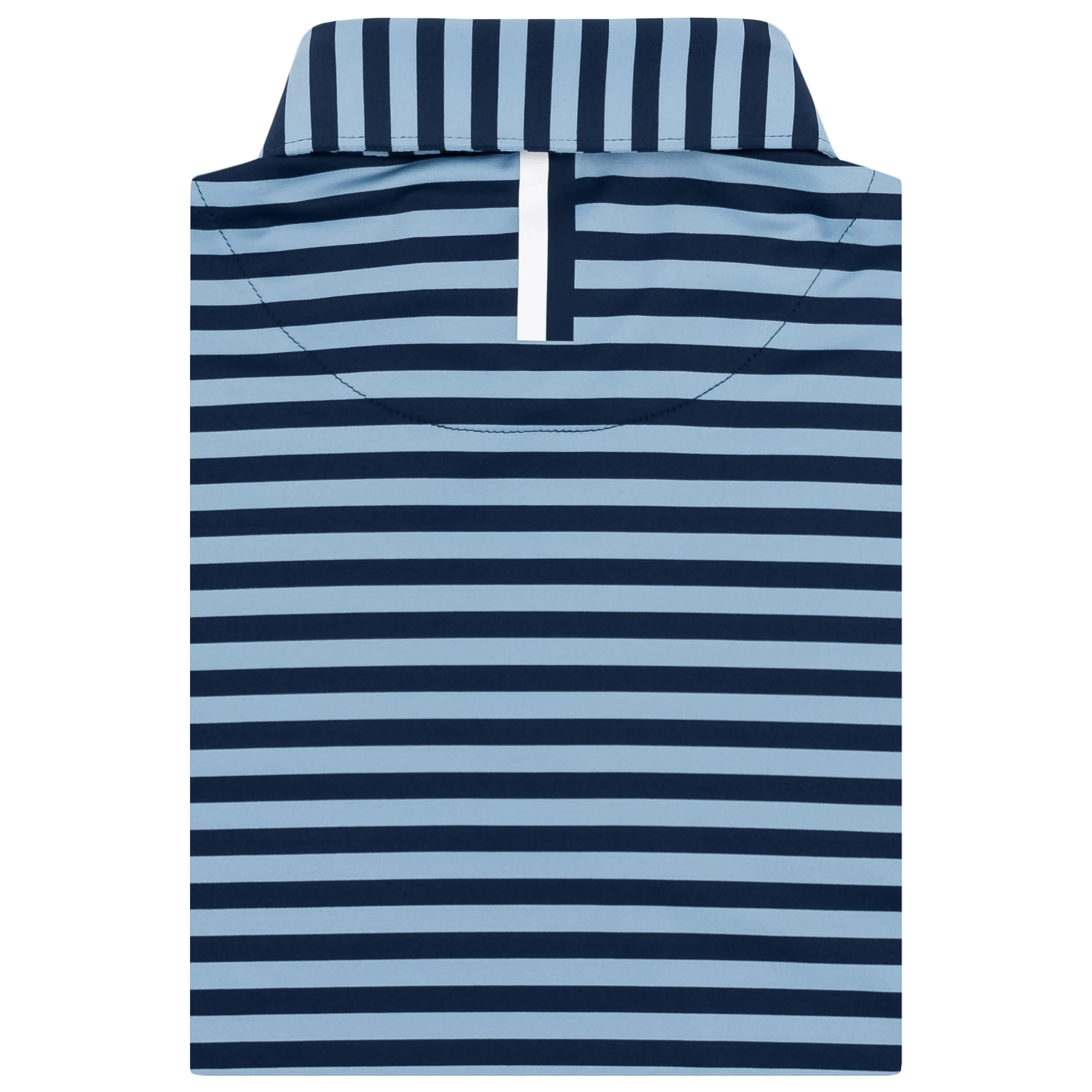 The Vintage Stripe | Performance Polo | The Vintage Stripe - Ice Pick Blue/Fleet Navy