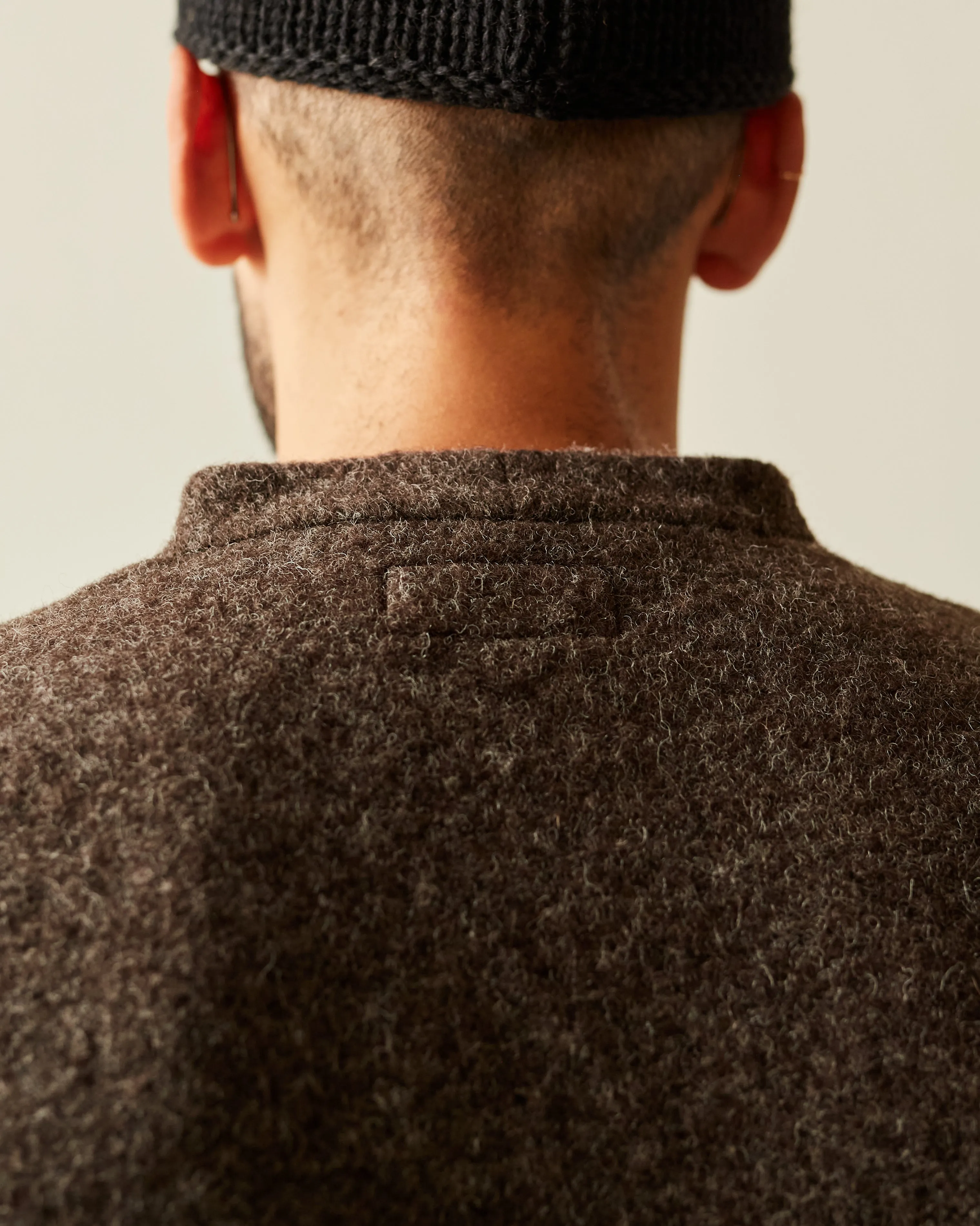 Universal Works Wool Cardigan, Brown