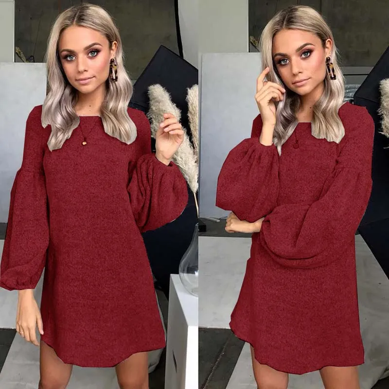 Women Knitted Sweater Autumn Loose Warm Sweaters Ladies