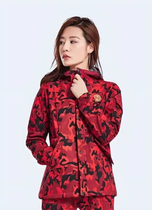 Women's Red Camo Tactical Jacket