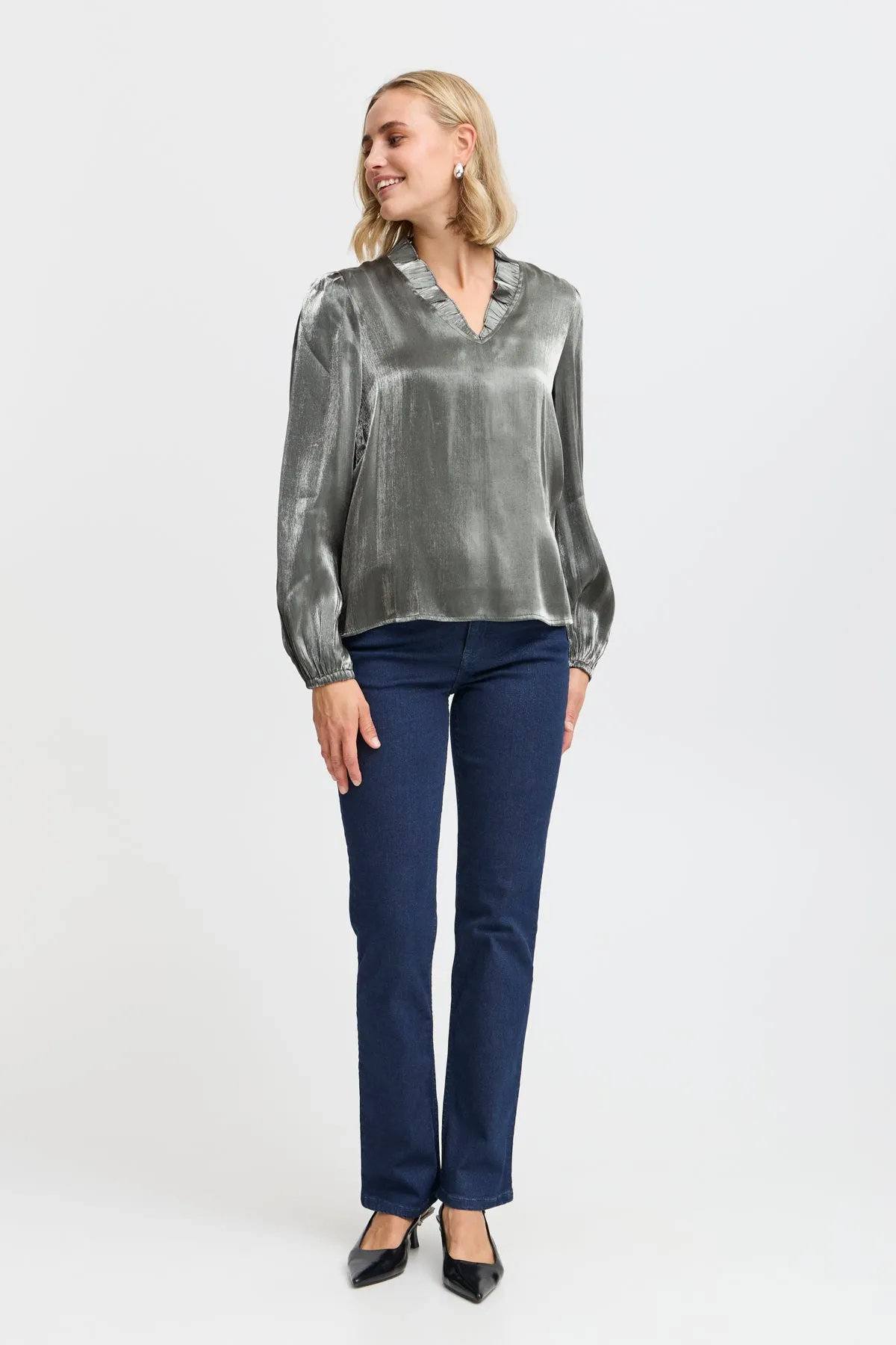 Yolanda Blouse - Phantom