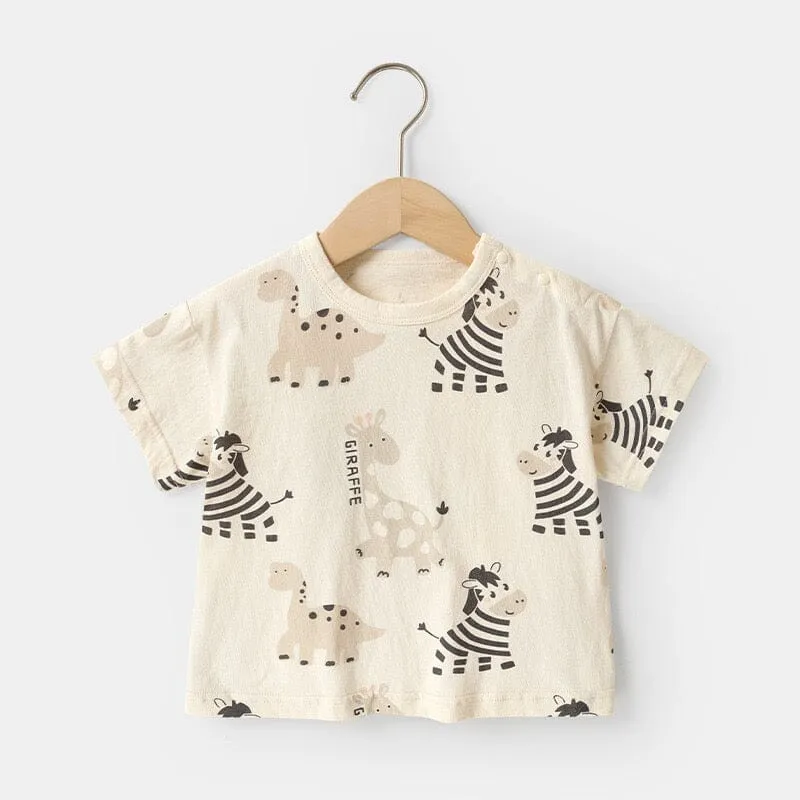 Zebra Print Summer Tee