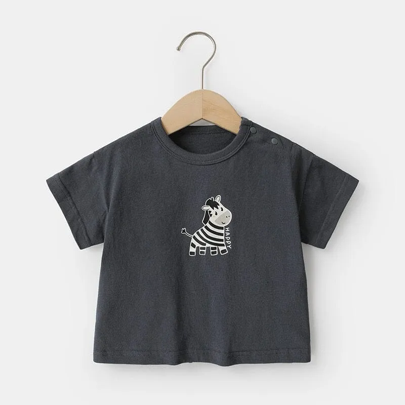 Zebra Print Summer Tee